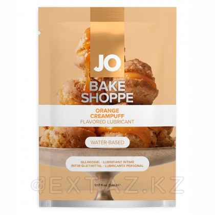 Вкусовой лубрикант JO BAKE SHOPPE, апельсиновый профитроль, 5 мл от sex shop Extaz