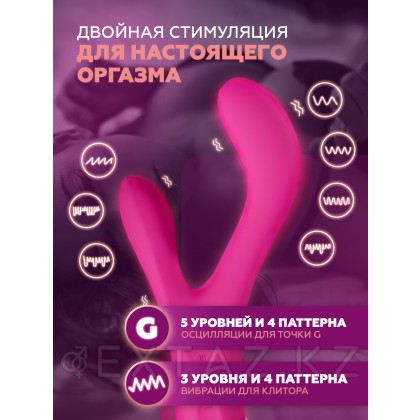 Кролик-вибратор Osci 3 с подогревом и осцилляцией от Lovense от sex shop Extaz фото 3