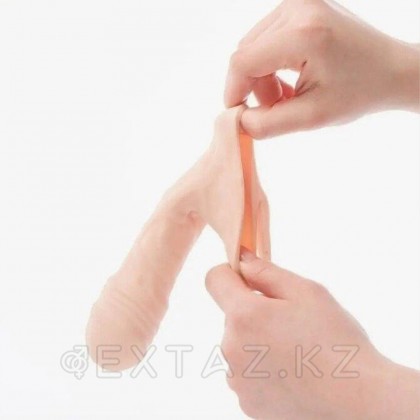 Насадка-удлинитель Yes! с втулкой, S, длина 16 см, диаметр 4.5 см от sex shop Extaz фото 4