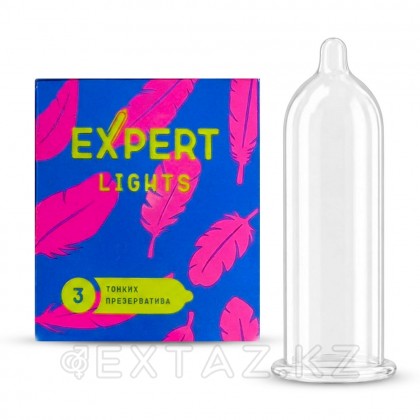 Презервативы EXPERT LIGHTS № 3 (ультратонкие), 3 шт. от sex shop Extaz