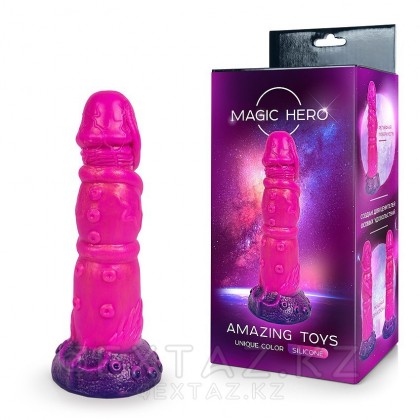 Фаллоимитатор Magic Hero (17,5×4,8 см) розовый от sex shop Extaz фото 2
