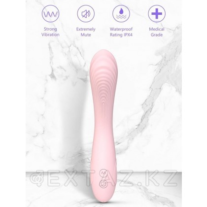 Гибкий, изгибающийся вибратор для точки G - DryWell G-Spot, розовый от sex shop Extaz фото 10