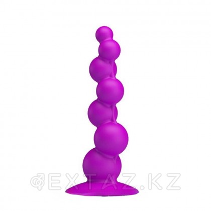 Анальная пробка на присоске с шариками от sex shop Extaz