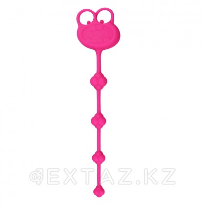 Анальная цепочка (26.Φ1.5) розовая от sex shop Extaz фото 3