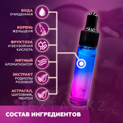 Многокомпонентные капли Potential-69 женские, 7,5 мл (12 порций) от sex shop Extaz фото 2