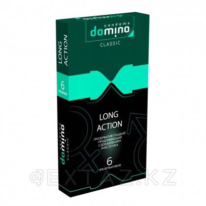 Презервативы DOMINO CLASSIC Long action, с эффектом продления, 6 шт от sex shop Extaz фото 2