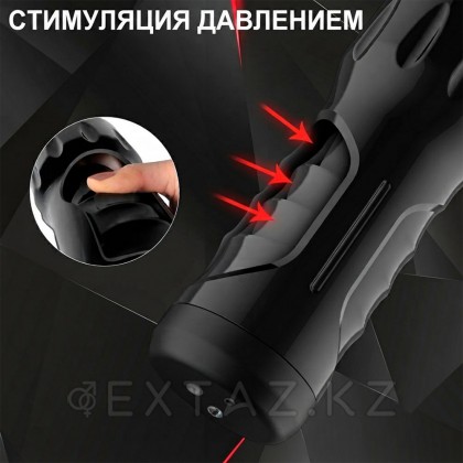 Реалистичный мастурбатор в тубе Toni с вибрацией от sex shop Extaz фото 4