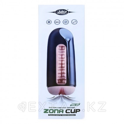 Автоматический мастурбатор Juicy Lamour ZONA CUP с функцией вибрации и всасывания от sex shop Extaz фото 2