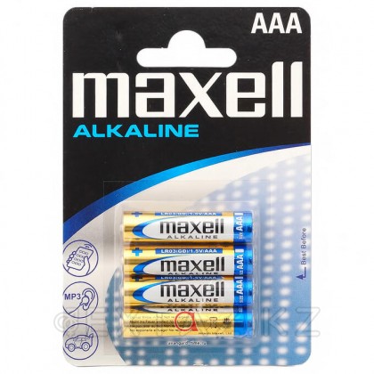 Батарейки MAXELL ALKALINE AAA (мизинчиковые) - 4 шт. от sex shop Extaz