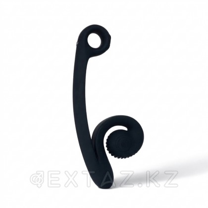 Вибратор для двойной стимуляции SVibe Snail CURVE черный от sex shop Extaz