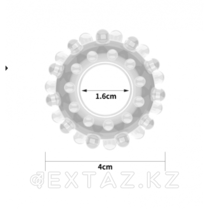 Эрекционное кольцо прозрачное (4.Φ 1.6) LOVETOY от sex shop Extaz фото 3