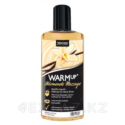 Съедобный массажный гель Joy Division WARMup со вкусом ванили 150 мл. от sex shop Extaz