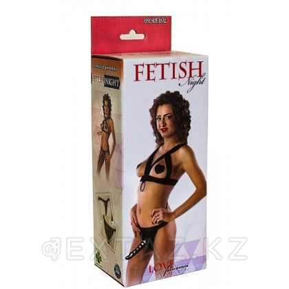 Костюм БДСМ  лайкра женский (комплект: фаллоимитатор+ костюм) от sex shop Extaz фото 2