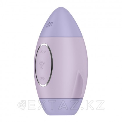 Стимулятор клитора с воздушной стимуляцией и вибрацией Satisfyer Mission Control (лиловый) от sex shop Extaz фото 3