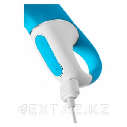 Вибратор-кролик Embrace me berry Satisfyer, бирюзовый от sex shop Extaz фото 8