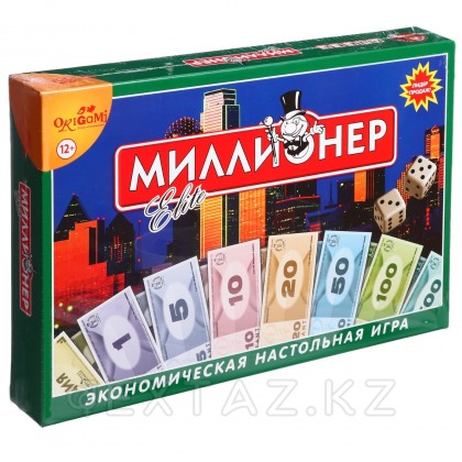 Настольная игра «Миллионер-элит», твёрдая коробка от sex shop Extaz
