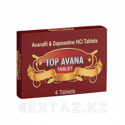 Препарат для улучшения и продления эрекции Top Avana (4 таб.) от sex shop Extaz фото 6