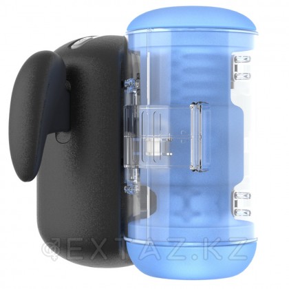 Инновационный робот-мастурбатор Black Knight с функциями пенетрации, вибрации и нагрева от Amovibe от sex shop Extaz фото 2