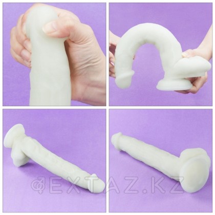 Фаллоимитатор Lumino Play светящийся в темноте (15*4,3 см) от sex shop Extaz фото 5