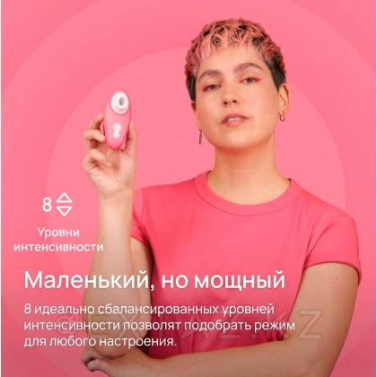 Бесконтактный клиторальный стимулятор Womanizer Liberty 2, розовый от sex shop Extaz фото 13