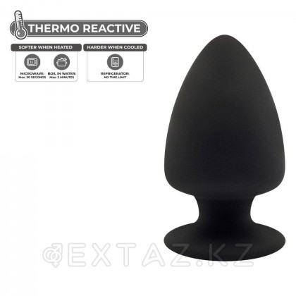 Анальный плаг Model 1 черный от SILEXD (M: 11* 6,2 см.) от sex shop Extaz фото 2