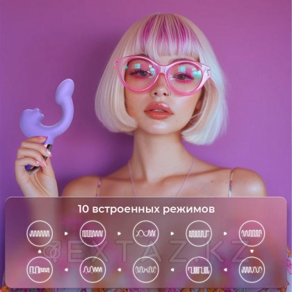 Вибратор с двойной стимуляцией Magic Ponder синий от Magic Motion от sex shop Extaz фото 4