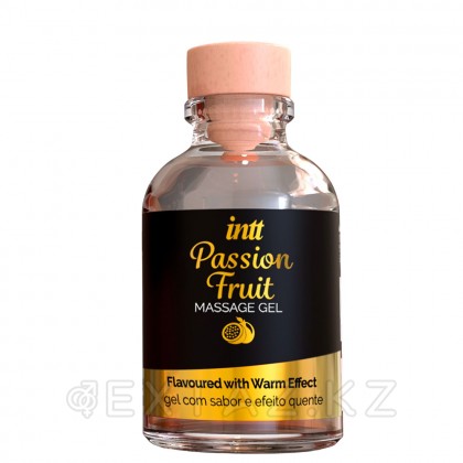 Intt Passion Fruit Massage Gel - Съедобный гель для интимного массажа, 30 мл (маракуйя) от sex shop Extaz