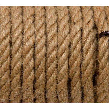 Джутовая веревка для шибари, на катушке, бежевый, 10 м - extaz.kz фото 2 Джутовая веревка для шибари, на катушке, бежевый, 10 м от sex shop Extaz фото 2