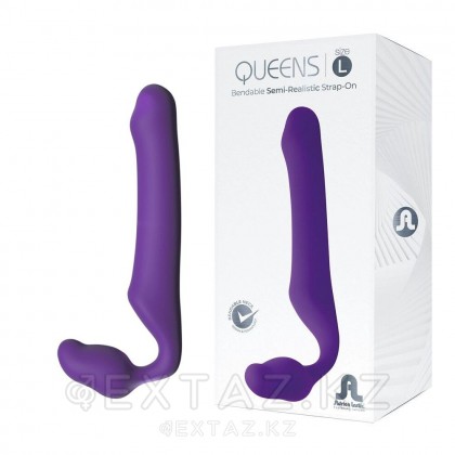 Страпон безремневой Queens от Adrien Lastic, L, фиолетовый от sex shop Extaz фото 5
