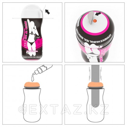 Вагина в тубе (Lotus Tunel) от sex shop Extaz фото 3