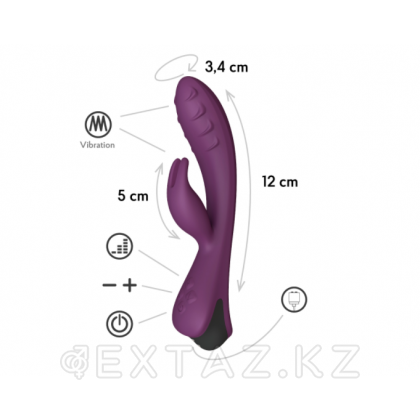 Вибратор-кролик Le Frivole Infinite Lepus, фиолетовый, one size от sex shop Extaz фото 3