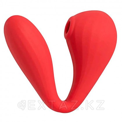 Вакуумный вагинально-клиторальный стимулятор Bobi red от Magic Motion от sex shop Extaz