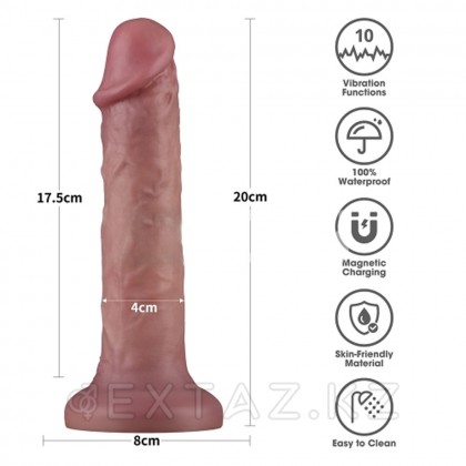 Вибратор реалистик Lovetoy Power Cock (17,5*4 см) от sex shop Extaz фото 4