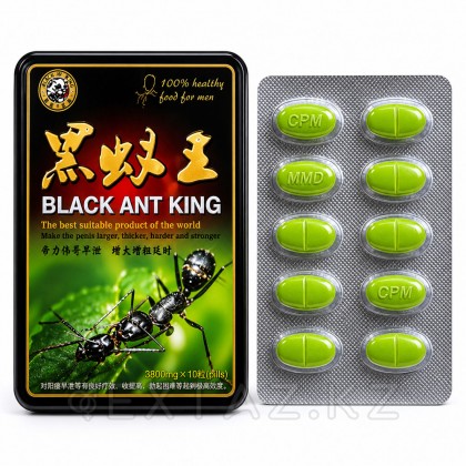 Мужской возбудитель Black Ant King (Король черных муравьев - 10 таб.) от sex shop Extaz