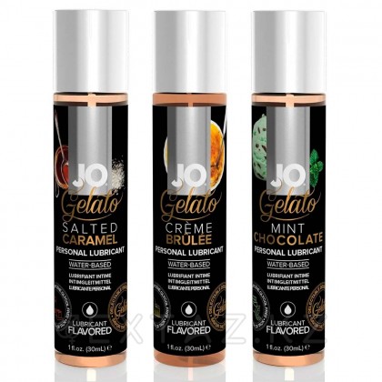 Подарочный набор вкусовых гелей/ Tri-Me Triple Pack - Gelato от sex shop Extaz