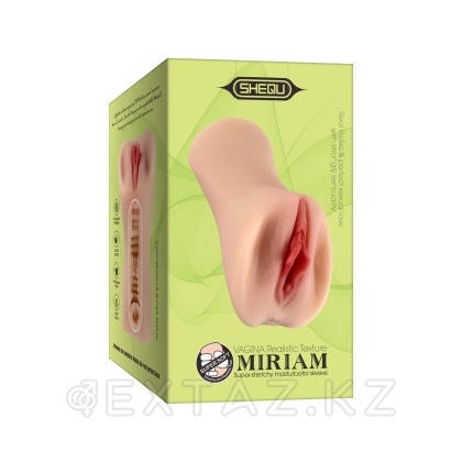 Реалистичный мастурбатор в виде вагины и половых губ Miriam от sex shop Extaz фото 10