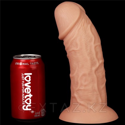Фаллоимитатор на присоске Realistic Curved Dildo (24 см) от sex shop Extaz фото 5