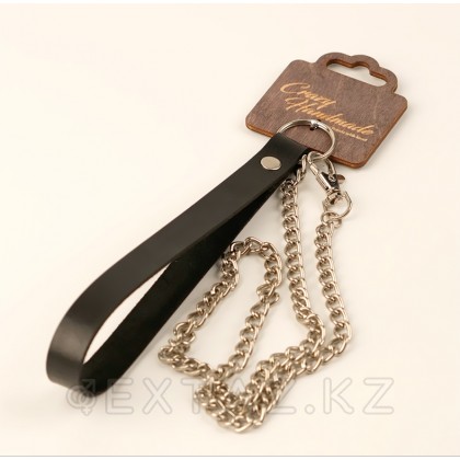 Поводок для ошейника, с карабином - extaz.kz фото 2 Поводок для ошейника, с карабином от sex shop Extaz фото 2