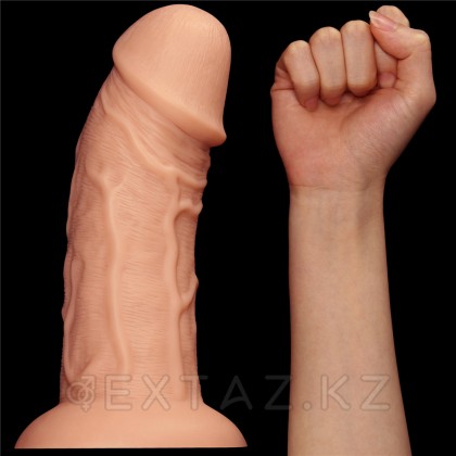 Фаллоимитатор на присоске Realistic Curved Dildo (24 см) от sex shop Extaz фото 13