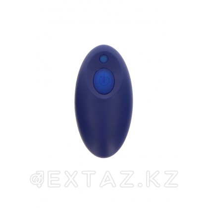 Toy Joy The Spunky Buttplug - анальная виброёлочка с дистанционным управлением, 13.5х3.1 см (синий) от sex shop Extaz фото 4