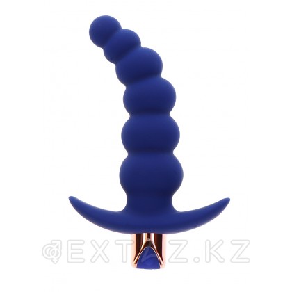 Toy Joy The Spunky Buttplug - анальная виброёлочка с дистанционным управлением, 13.5х3.1 см (синий) от sex shop Extaz