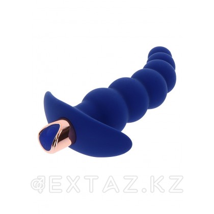 Toy Joy The Spunky Buttplug - анальная виброёлочка с дистанционным управлением, 13.5х3.1 см (синий) от sex shop Extaz фото 3