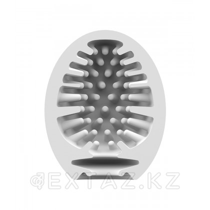 Satisfyer Egg Single Naughty - инновационный влажный мастурбатор-яйцо, 7х5.5 см Белый от sex shop Extaz фото 2