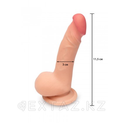 Фаллоимитатор с вибрацией, 11.5 см - Пикантные Штучки Телесный от sex shop Extaz фото 6