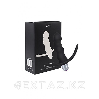 Анальный вибростимулятор Levett Zac, 10.5 см Черный от sex shop Extaz фото 2