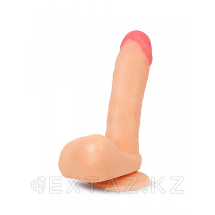 Браззерс - реалистичный фаллоимитатор с присоской, 17х4 см от sex shop Extaz фото 2