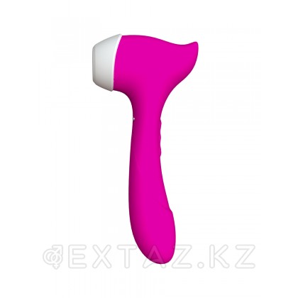 Мистер Факер Joy - клиторальная сосалка с вибрацией, 18.9х8.5 см Розовый от sex shop Extaz фото 5