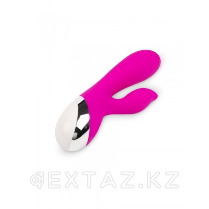 Браззерс - перезаряжаемый вибратор-кролик, 19х2.5 см Розовый от sex shop Extaz фото 2