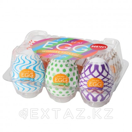 Tenga Wonder Wind - Мастурбатор-яйцо из новой коллекции, 6.1х4.9 см Белый от sex shop Extaz фото 5
