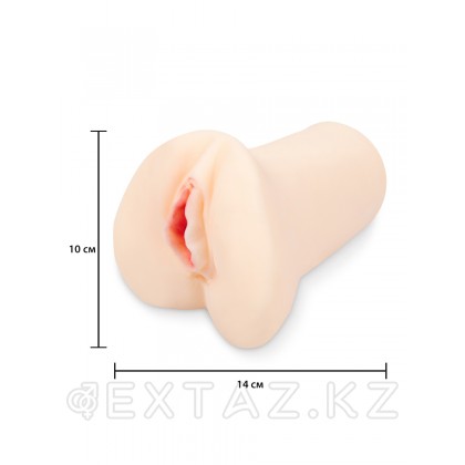 Браззерс - мастурбатор-вагинка, 14х10 см Телесный от sex shop Extaz фото 2